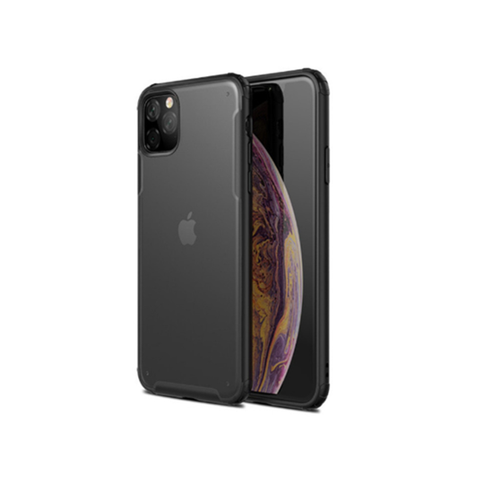 F26 Frosted PC Armored Phone Case for IPhone Four Corners Shockproof Protective Transparent Case for IPhone 13 Pro Case