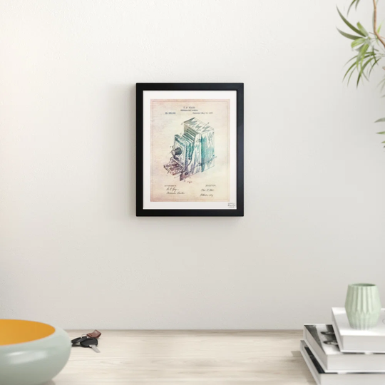 'Blair Camera 1887' Framed Graphic Art Print