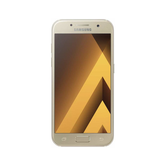(Unlocked, Gold Sand) Samsung Galaxy A3 (2017) Single Sim | 16GB | 2GB RAM