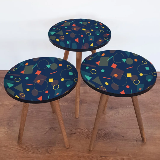 Benavidez 3 Piece Nest of Tables