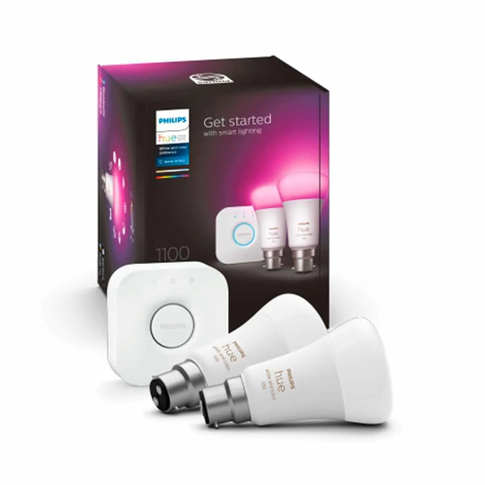 Philips Hue Wca 9W A60 B22 2Set UK