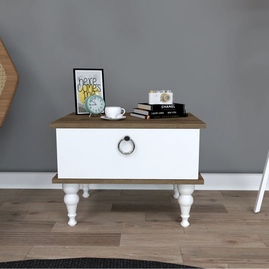 Poole 1 Drawer Bedside Table