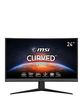 Msi Optix G24C6 24 Inch, Full Hd, Va, 144Hz, Curved, 1Ms, Amd Freesync Premium, Console Gaming Monitor