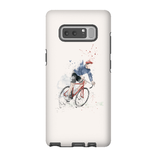 Balazs Solti Cycler Phone Case for iPhone and Android - Samsung Note 8 - Tough Case - Matte