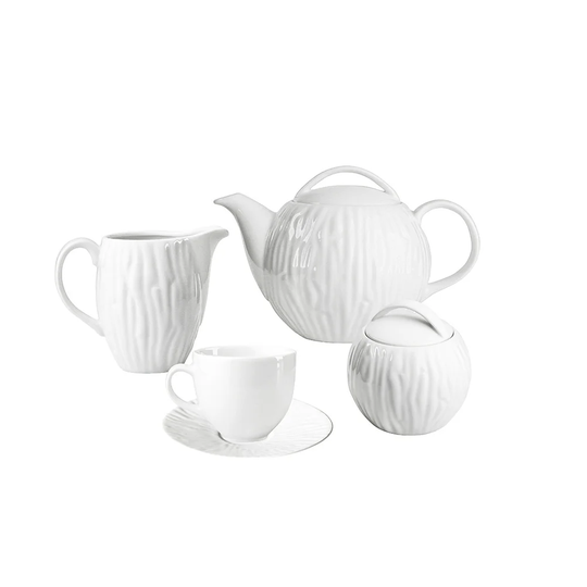 Hinze 15 Piece Porcelain Tea Set for 6 People