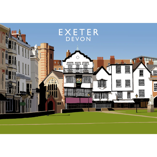 'Exeter 2' Graphic Art