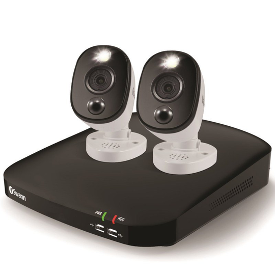 Swann 2 Camera 4 Channel 1080p Full HD DVR Security System with 1TB HDD