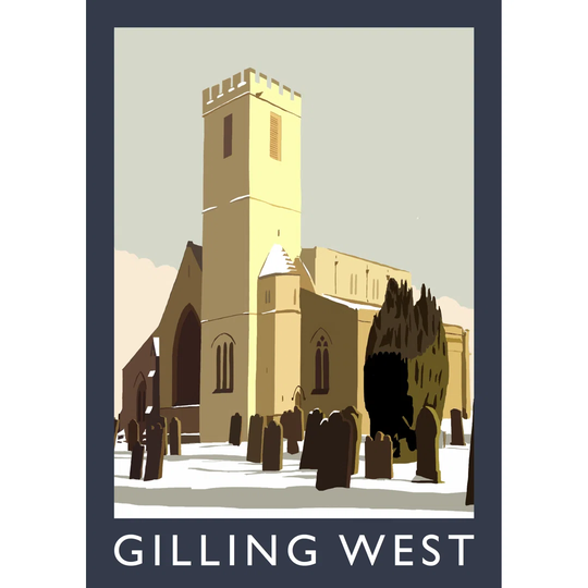 'Gilling West' Graphic Art