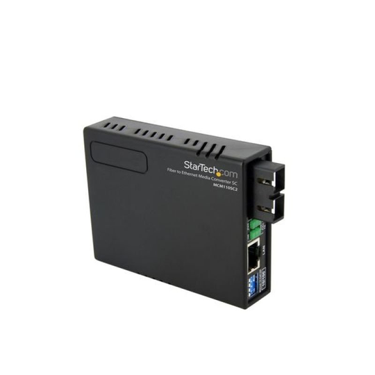 StarTech 10/100 Ethernet to Multi Mode Fiber Media Converter SC