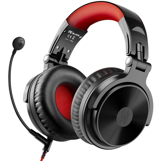 Bluetooth Over Ear Headphones with 80 Hrs Playtime, OneOdio Wired