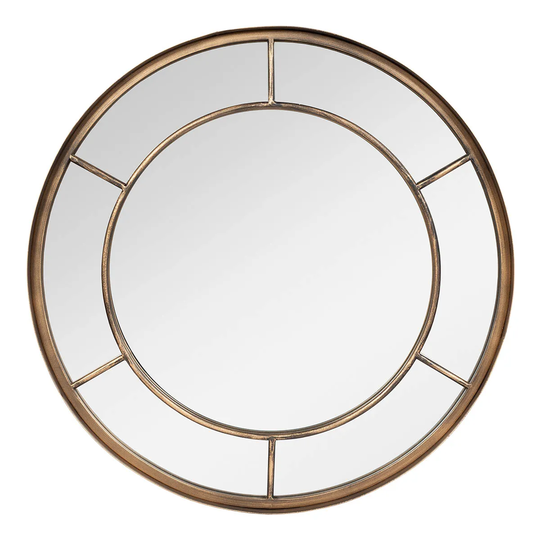 La Hacienda 60cm Valencia Mirror - Bronze