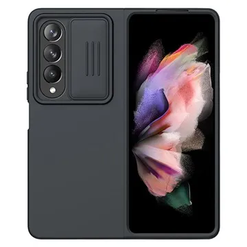 Nillkin CamShield Silky Samsung Galaxy Z Fold4 Hybrid Case - Black