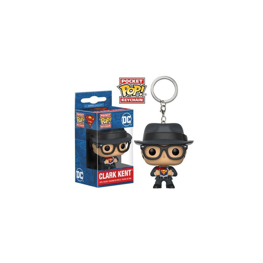 Superman - Clark Kent Pocket Pop! Keychain NEW Funko