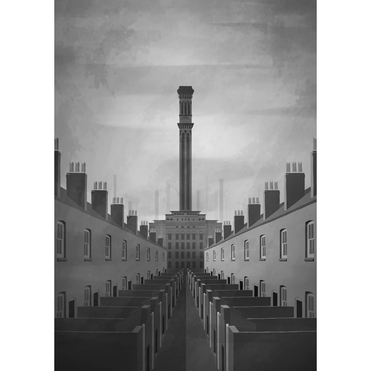'Northern Mills' Graphic Art