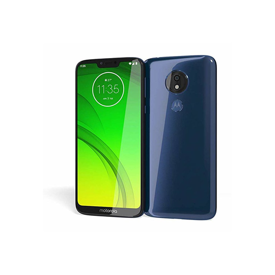 (Unlocked, Marine Blue) Motorola Moto G7 Power Single Sim | 64GB | 4GB RAM