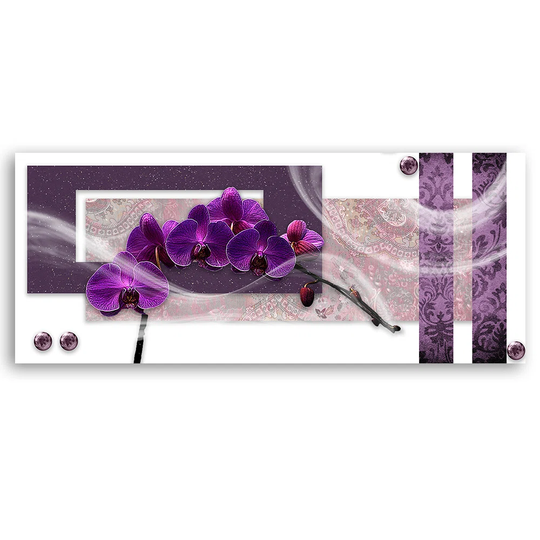 Canvas Print, Purple Abstraction 16874