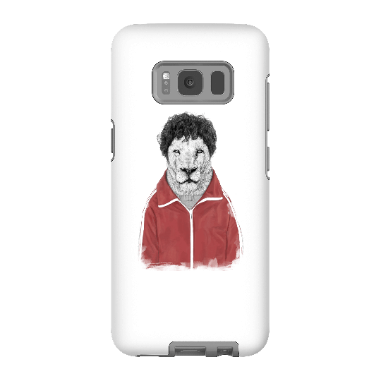 Balazs Solti Sporty Lion Phone Case for iPhone and Android - Samsung S8 - Tough Case - Gloss