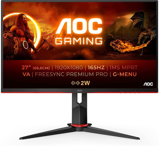 AOC AGON 27G2SAE 27" Full HD 165Hz 1ms Gaming Monitor