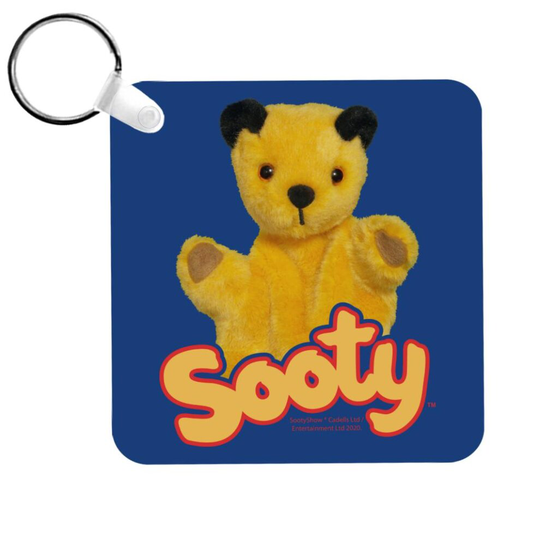 Sooty With Classic Logo Keyring