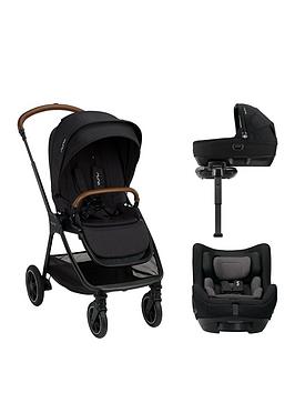 Nuna Triv Next Bundle W/Cari &Amp; Todl &Amp; Rotating Base - Caviar