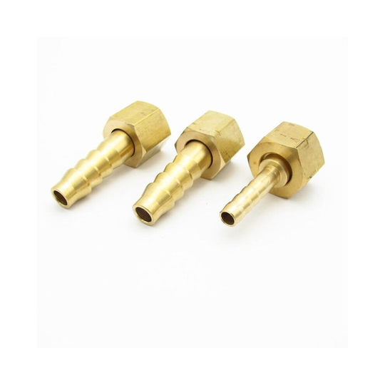 (M16x1.5 to 6mm) 6mm 8mm 10mm Hose Barb X M10 M12 M14 M16 Metric Female Thread Brass Pipe Fitting Coupler Connector Adapter