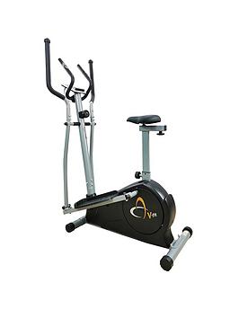 V-Fit Magnetic 2- In-1 Cycle Elliptical Trainer