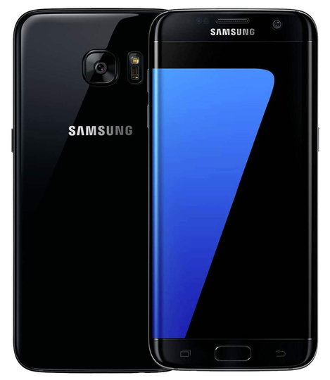 SIM Free Refurbished Samsung S7 Edge 32GB Phone - Black