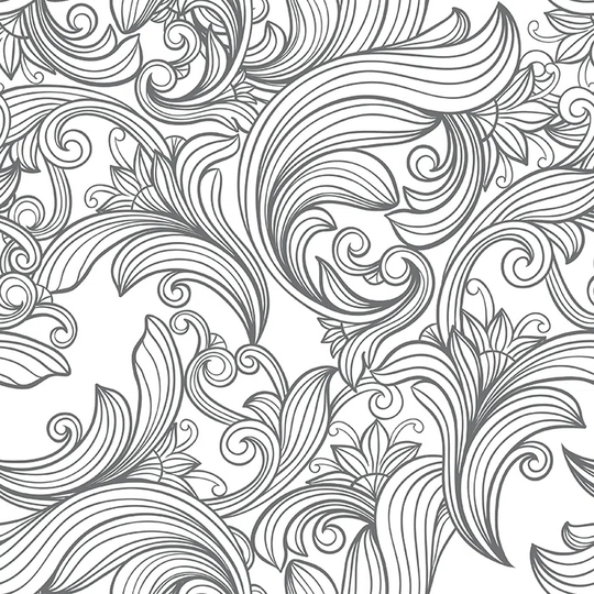Azeil 3.12m x 2.19m Matte Wallpaper Roll