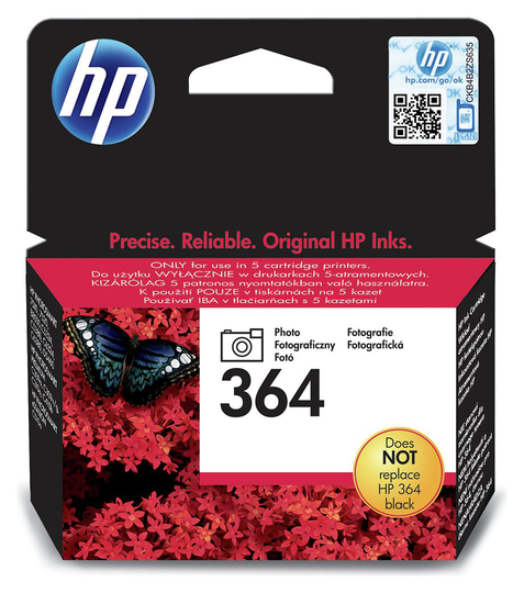HP 364 Original Ink Cartridge - Photo Black
