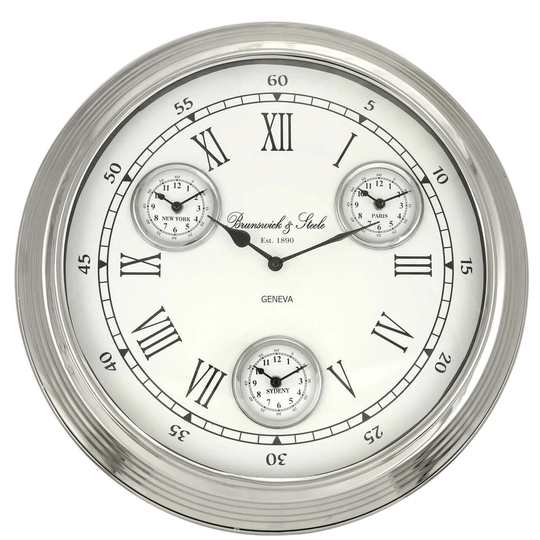 Stacey 48cm Silent Wall Clock