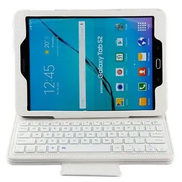 Samsung Galaxy Tab S2 9.7 T810, T815 Bluetooth Keyboard & Folio Case - White