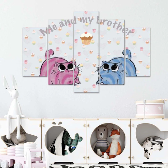Two Cats Animals
