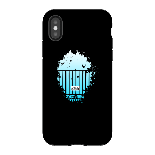 Balazs Solti Heavens Closed Phone Case for iPhone and Android - iPhone X - Tough Case - Matte