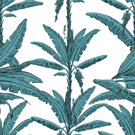 Walllpaper Roll 416X254cm Kitchen Livingroom Bedroom Mural Decoration Wallpaper Material With Print - Utensil Palm Branches Palm