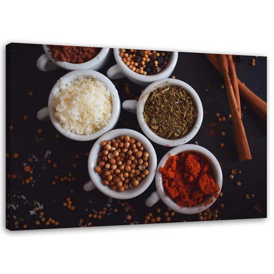 Canvas Print Kitchen Spices