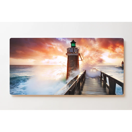 Notiz Motive Lighthouse Magnetic Wall Mounted Cork Board