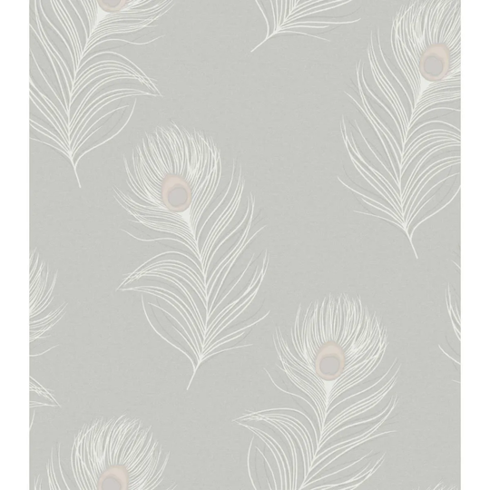 Holden Decor Pavona Grey Wallpaper