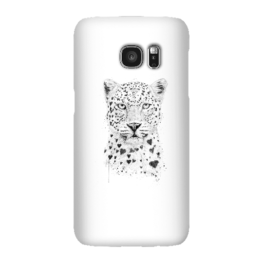Balazs Solti Love Hearts Phone Case for iPhone and Android - Samsung S7 - Snap Case - Matte