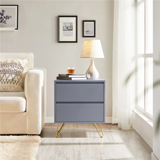 Kraus 2 Drawer Bedside Table