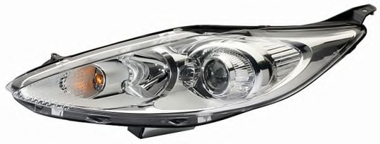 Headlight 12V 1LL247045-381 by Hella Right
