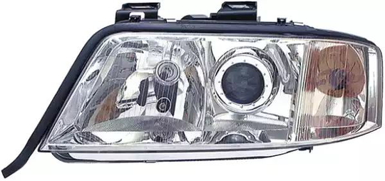 Headlight 12V 1EL007821-101 by Hella Right