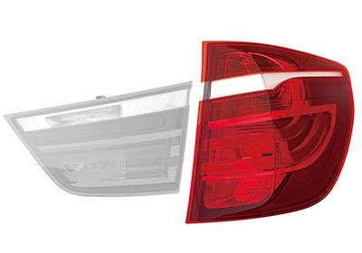 Combination Tail Light 0682932 Van Wezel 0682932