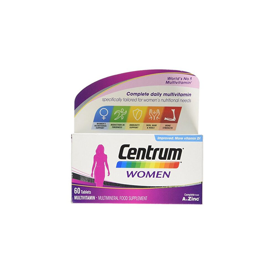 Centrum Pfizer, Multivitamin Tablets for Women, 60 Tablets