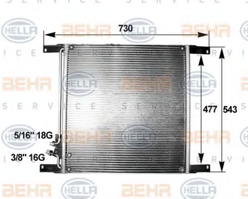 Air Conditioning 8FC351300-041 by Hella