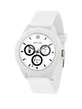 Harry Lime Fashion Smart Watch in White HA07-2000, White, Women