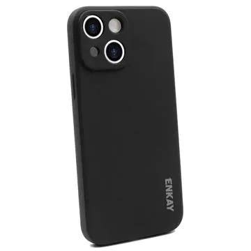 Enkay iPhone 14 Liquid Silicone Case - Black