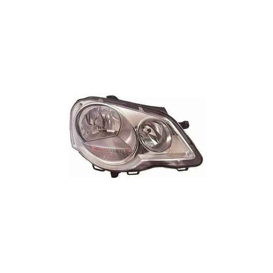 VW Polo 2005-2009 Headlamp Headlight Chrome Driver Side Standard Models