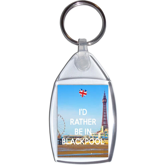 I'd Rather be in Blackpool - Keyring