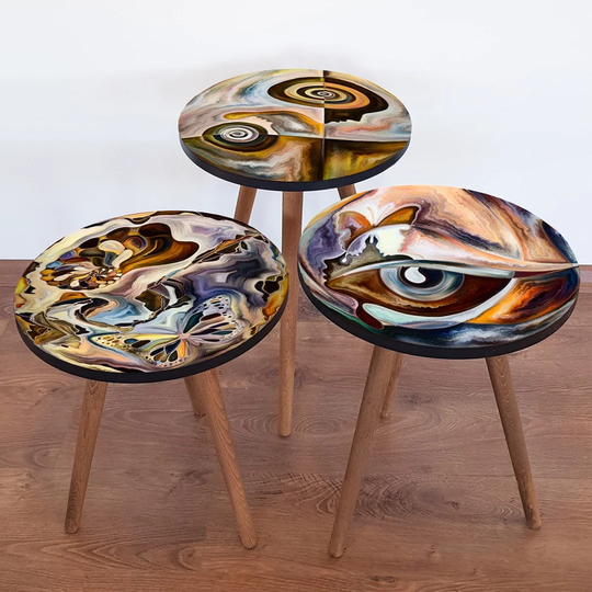 Lawanda 3 Piece Nest of Tables