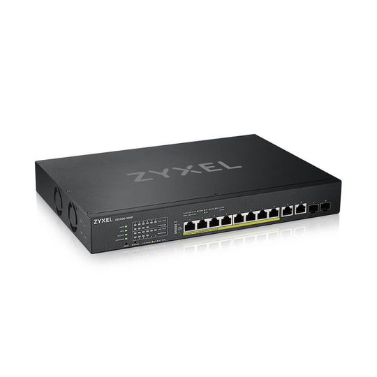 Zyxel XS1930-12HP - 8 Ports Manageable Ethernet Switch - 2 Layer Supported
